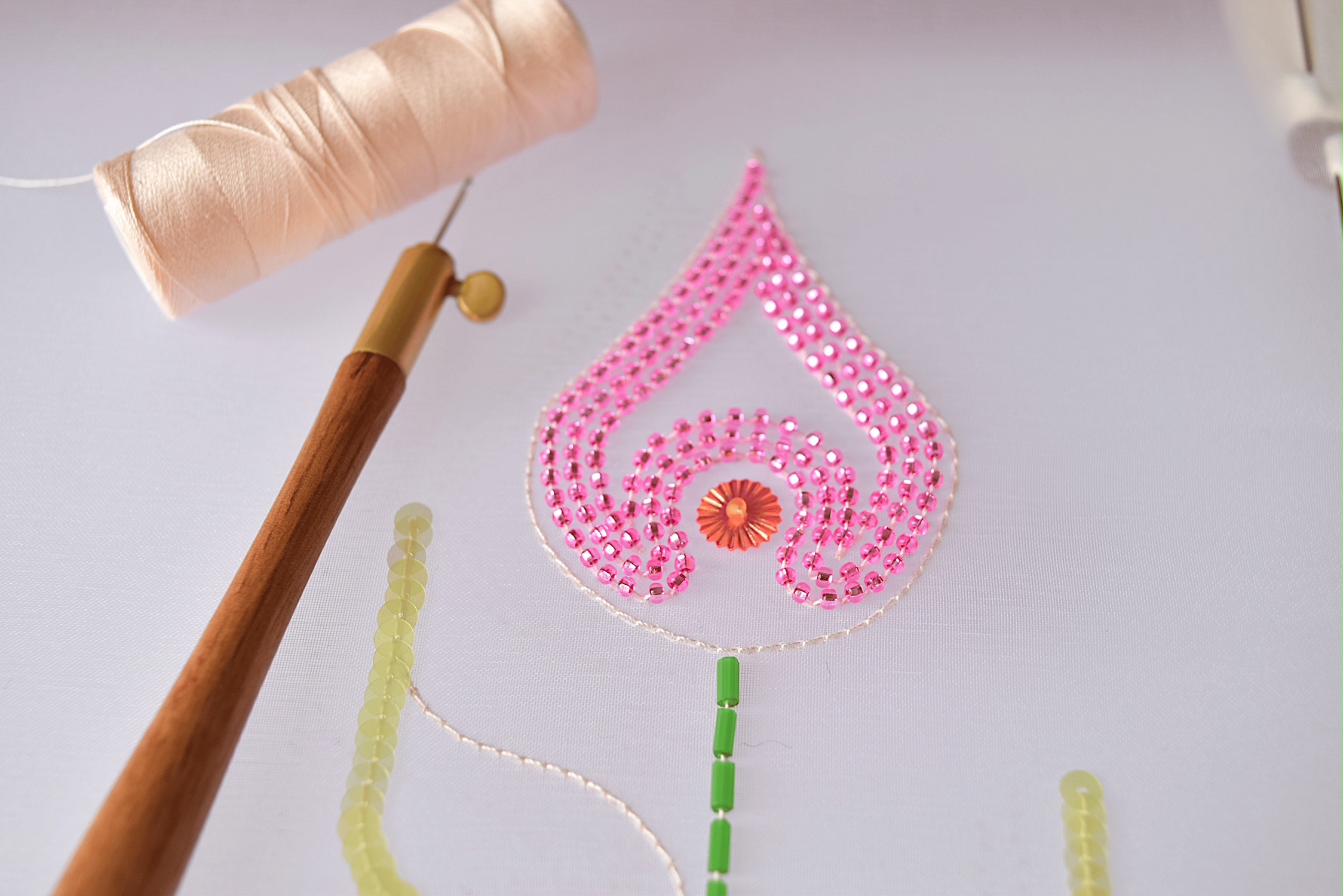 Broderie au crochet de Lunéville - Anne-Lise Mary